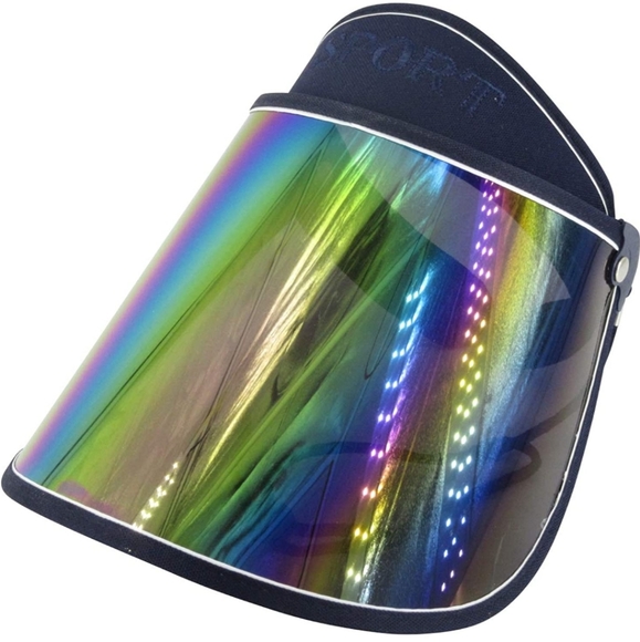 Holographic Sun Vizor/Face Shield Combo - Picture 3 of 10